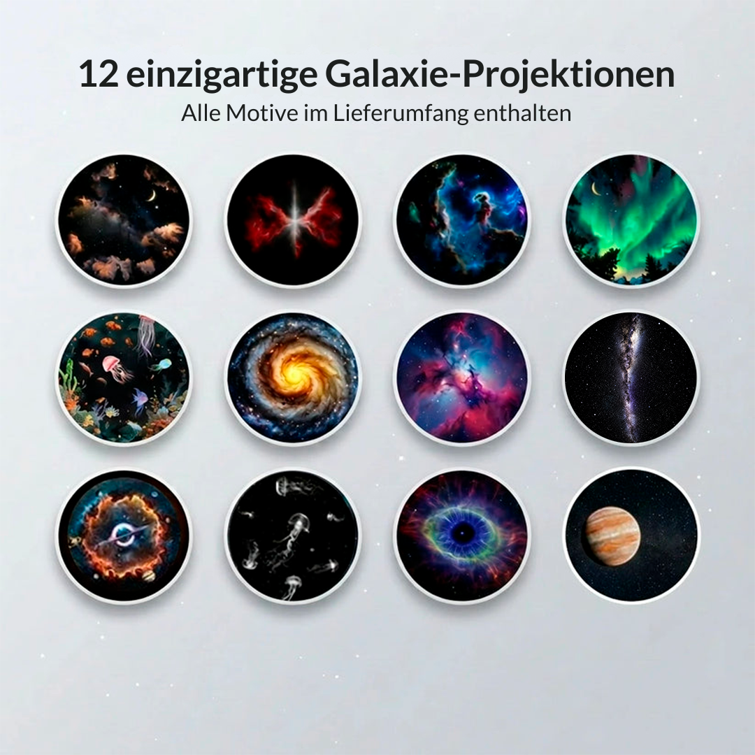 Galaxy Projektor – 3 Motive
