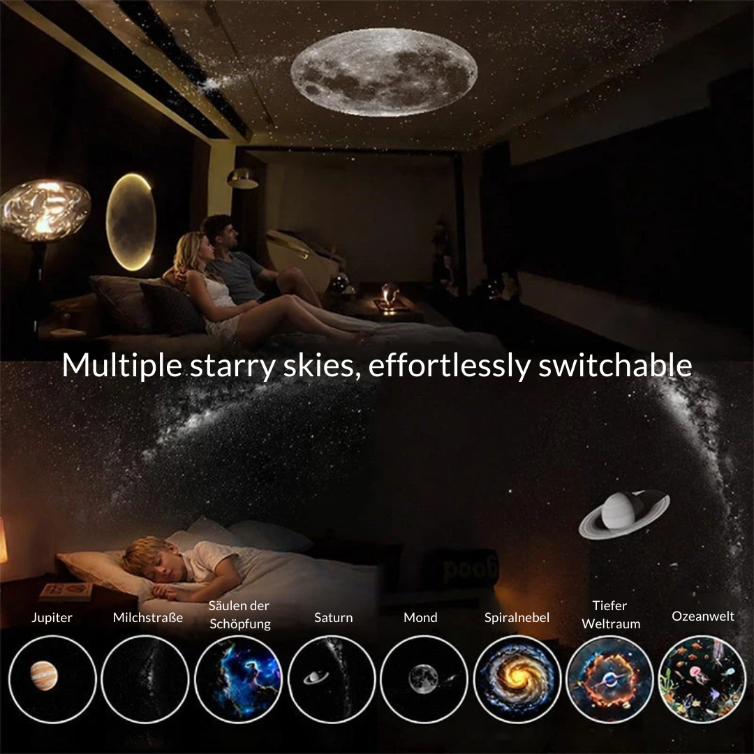 Galaxy Projektor – 3 Motive